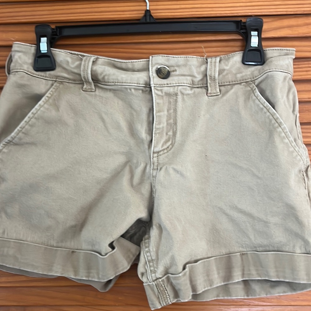 Hollister Khaki Shorts